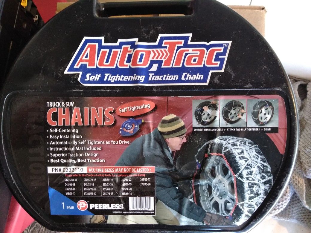 Truck & SUV snow chains AutoTrac new!