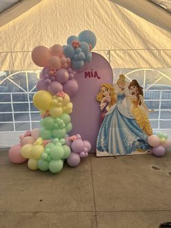 Princess Birthday Balloons 