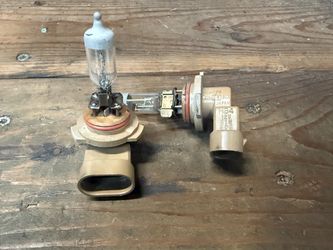 Used headlight bulb pair