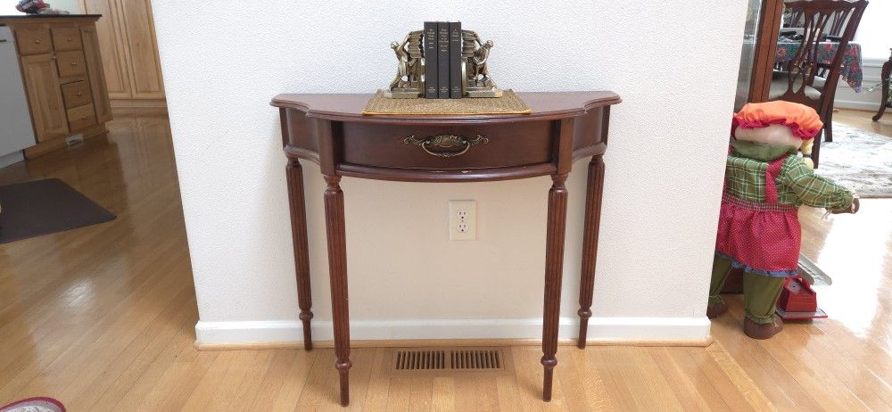 Bombay Co Crescent Shape Table