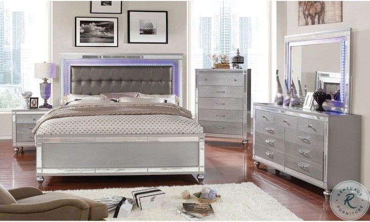 4 Pcs Modern Bedroom Set BRAND NEW