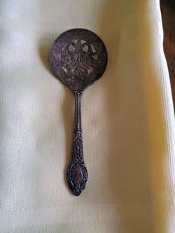 Vintage Bon Bon Spoon. Silver Plated.