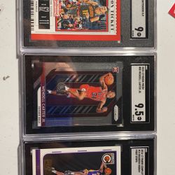 Ingram Rc Carter Rc And Trae Young 2nd Yr Graded Cards