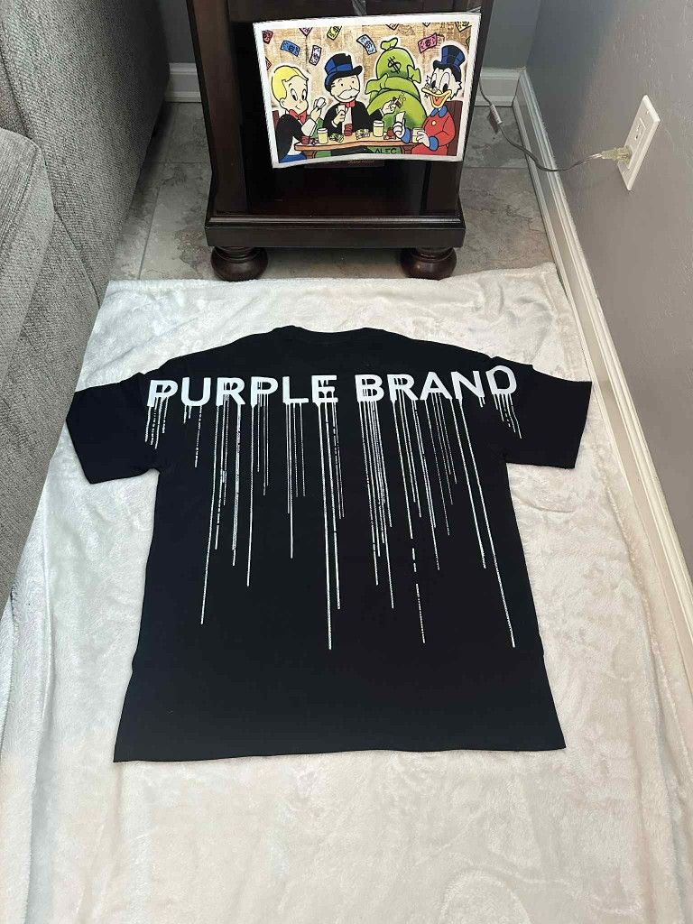 New Purple Shirt Med/L/XL.