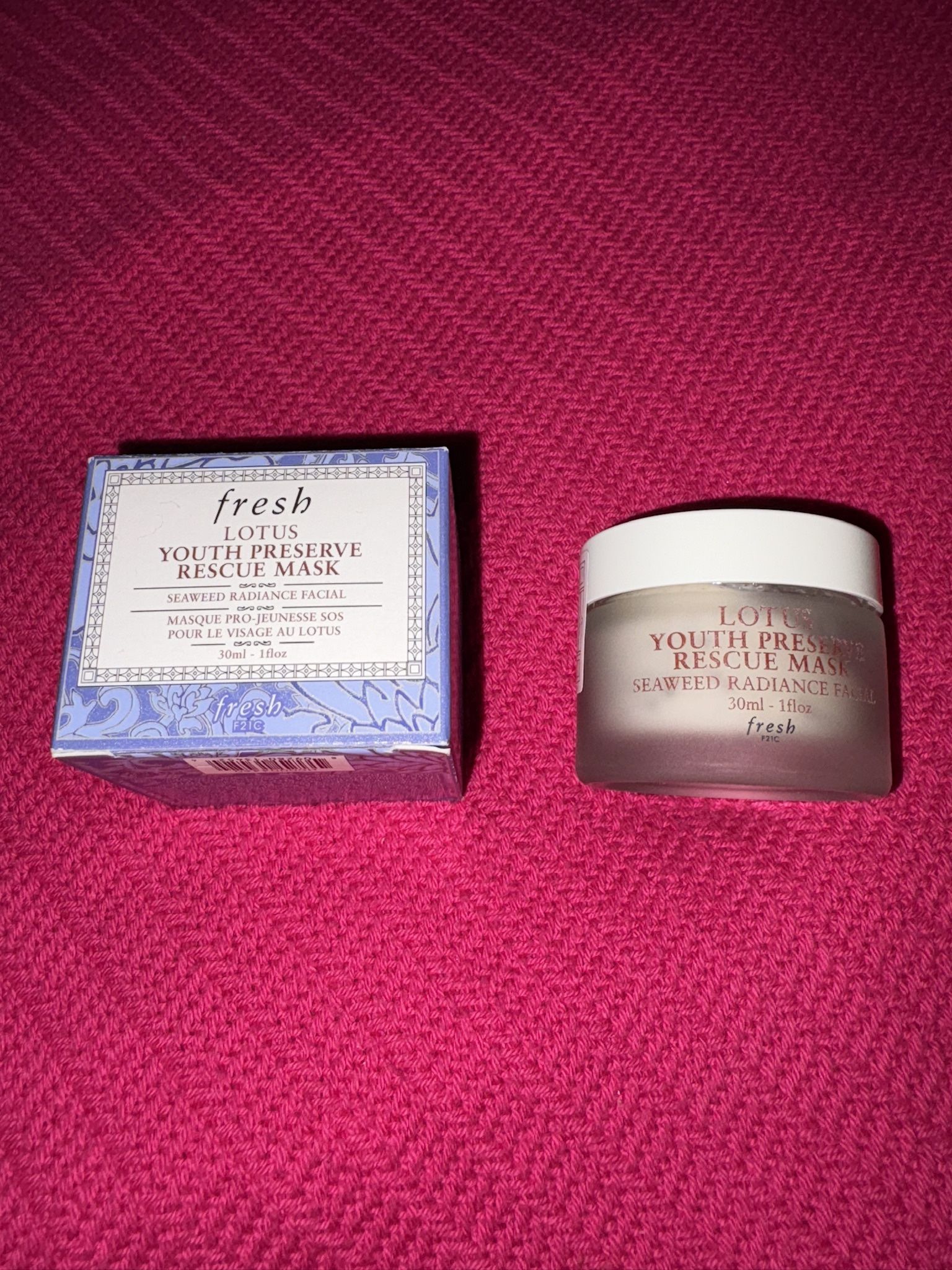 Fresh Lotus Youth Preserve Rescue Mask 30ml Travel Size