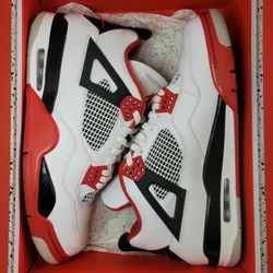 Jordan 4 Fire Red 