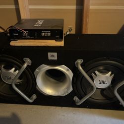 Speakers And Amplifier  