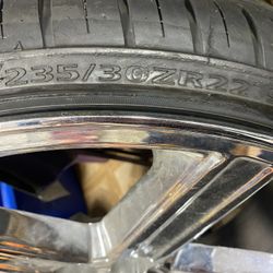22 “ 6 Lug Iroc Rims With New Tires