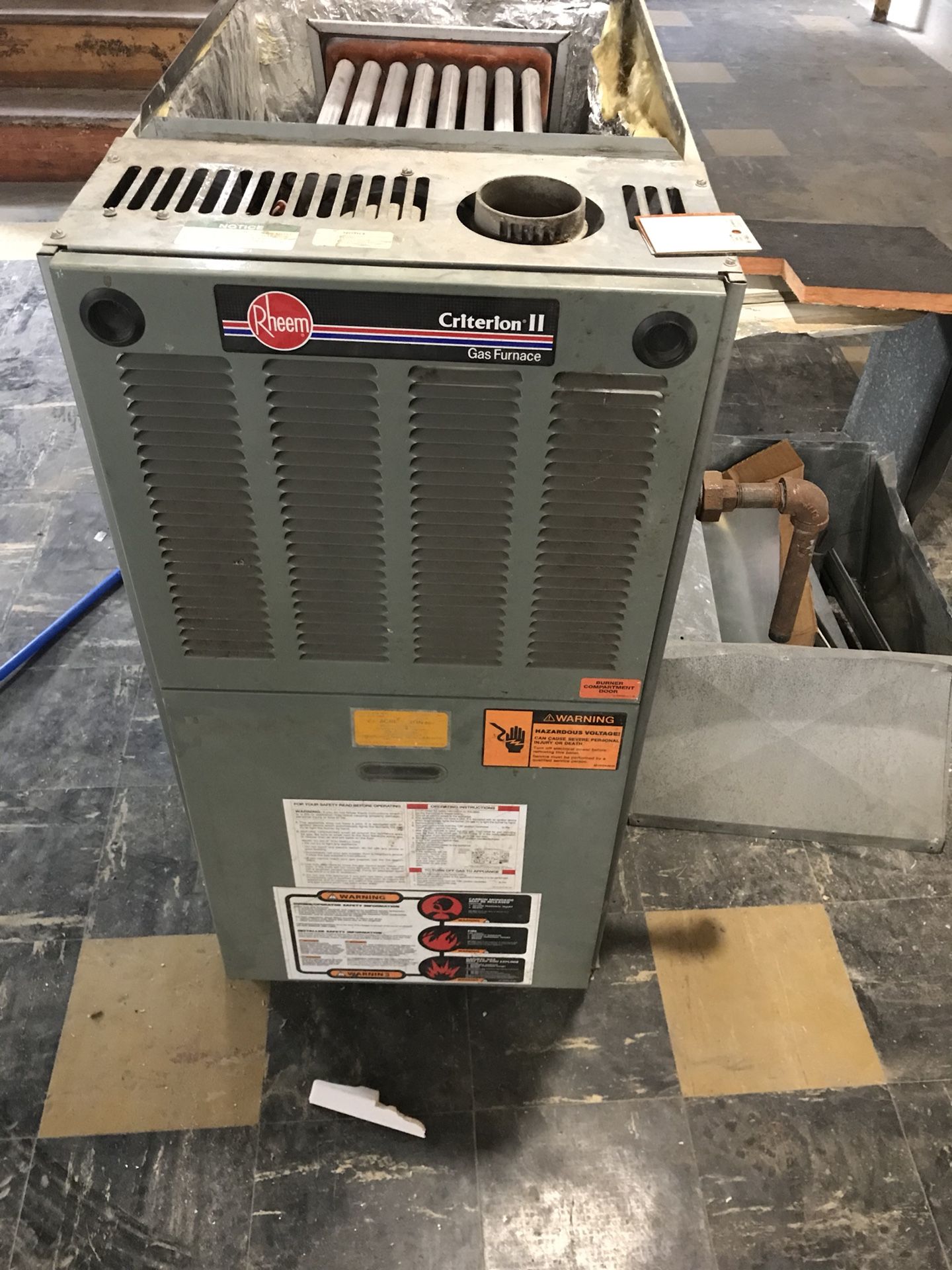 Rheem Natural Gas Furnace