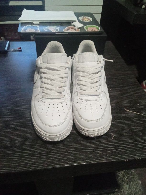 White Air Force 1s