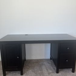 IKEA HEMNES Desk – Black-Brown