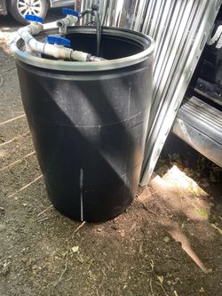 Uline rain barrel