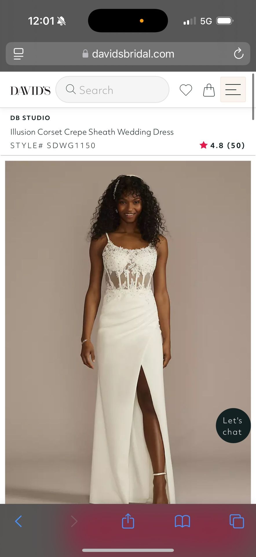 Wedding Dress Size 12 Brand New With Tags