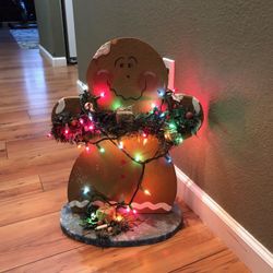 Light Up Gingerbread Man