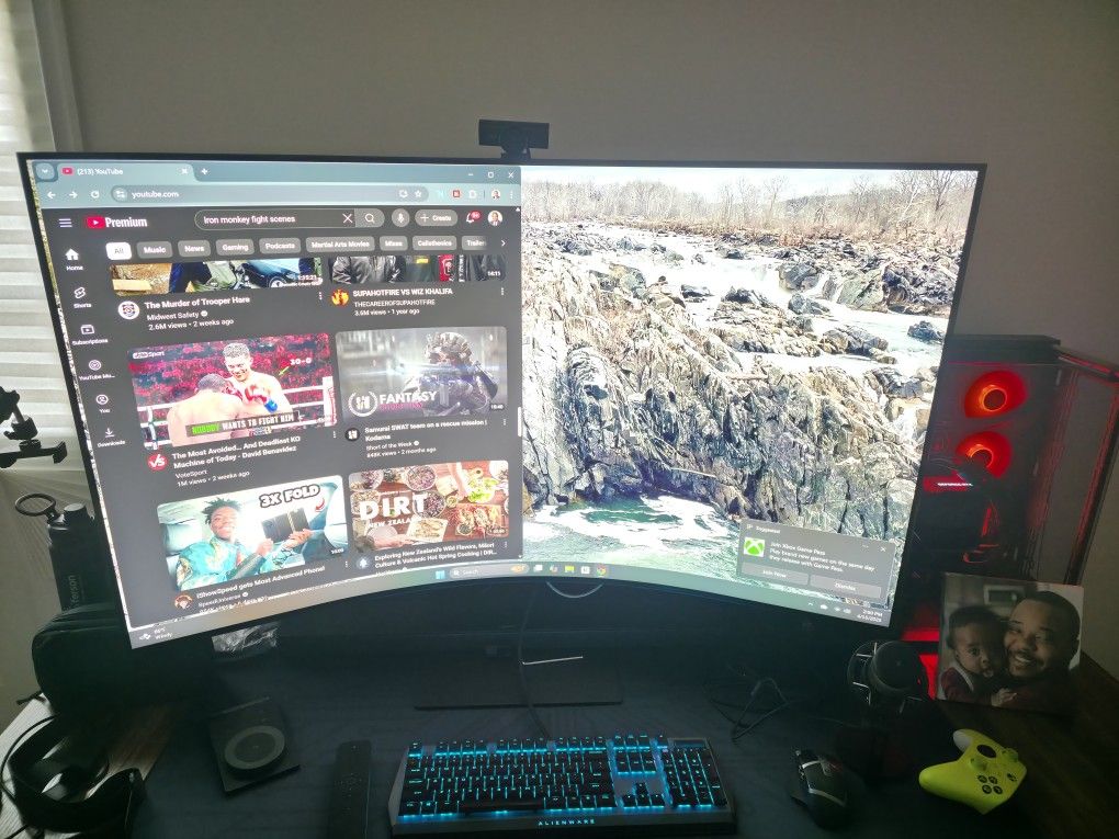 55in Samsung Arc Monitor Gen 1