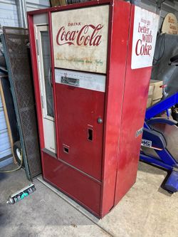 Vintage Coke Vending Machine