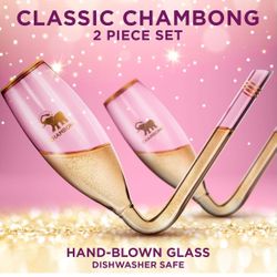 Chambong - Champagne Flutes for New Years Eve Party 