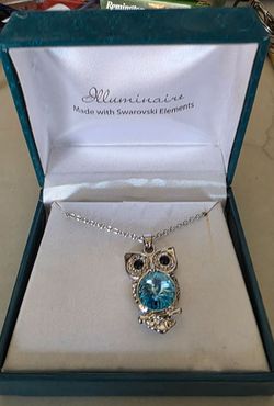 Illuminaire Owl Pendant Necklace