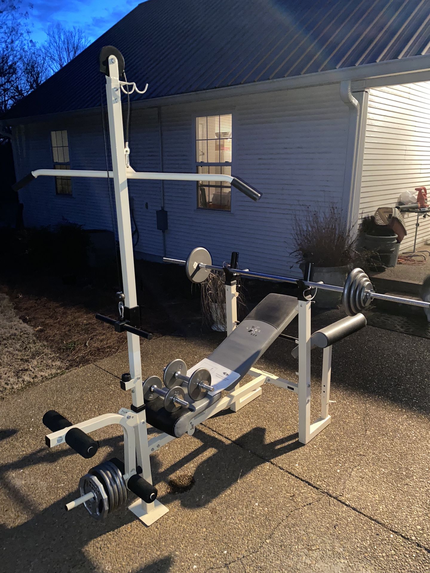Line X Weight Bench (WITH weight plates)