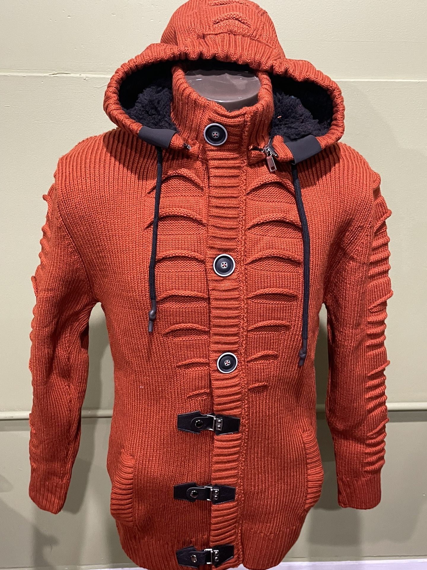 LCR Sweater Jacket Hoody Cinnamon Modern Fit