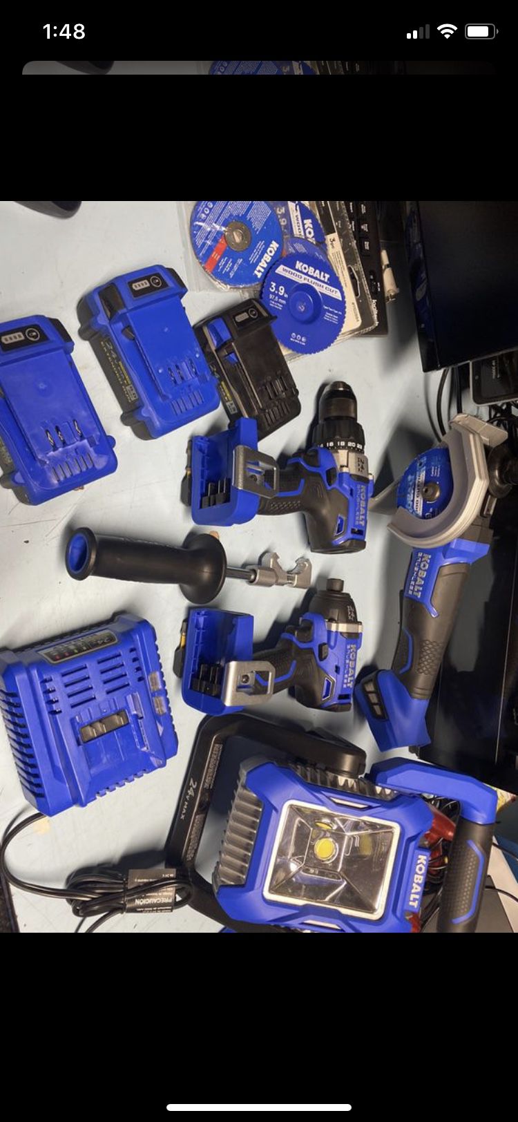 New Kobalt Tools lots of tools.