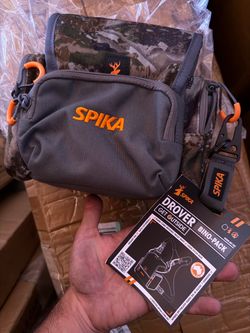 Waterproof Binocular Harness with Rangefinder Pouch for Hunting Adventures SPIKA