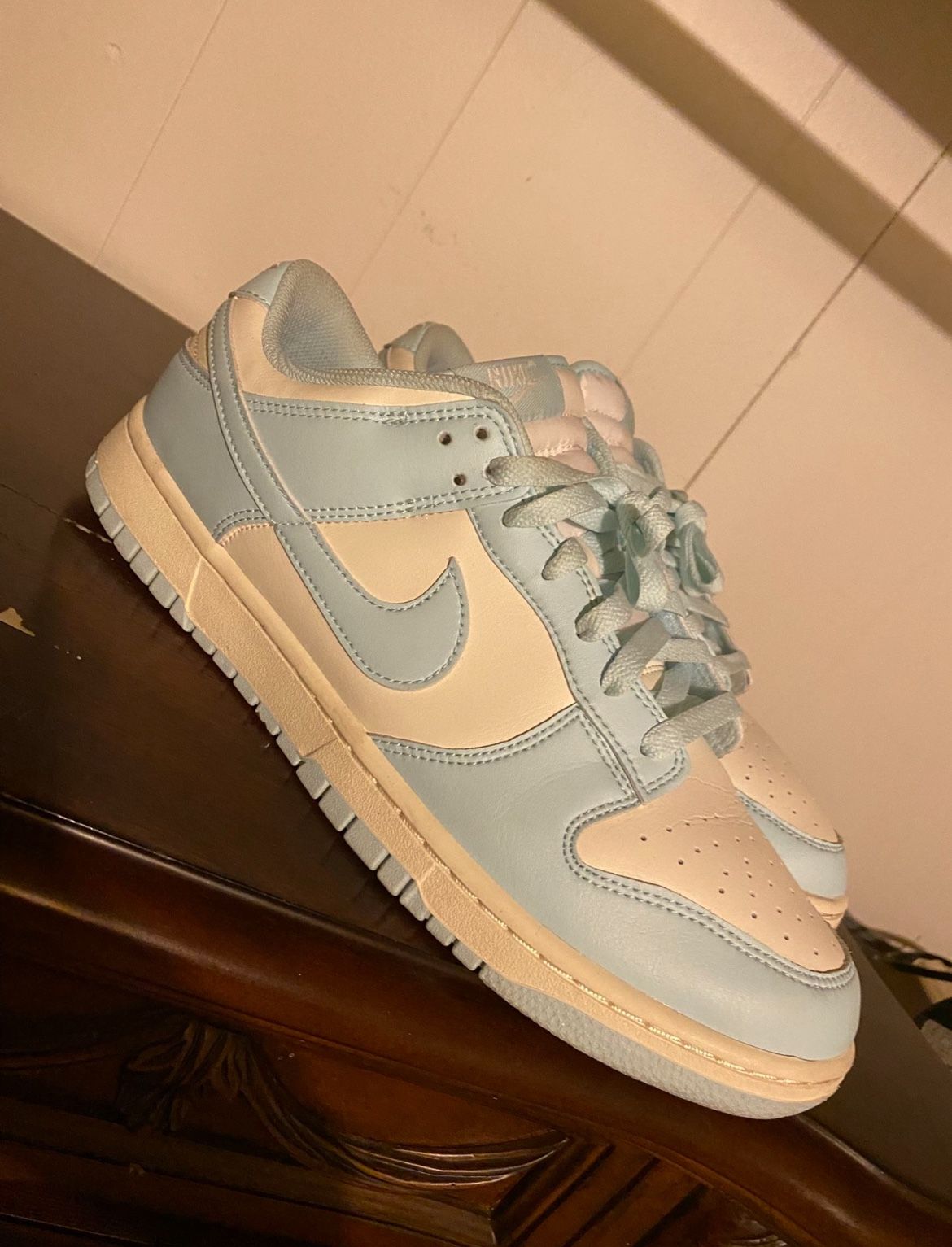 BABY BLUE DUNKS size11
