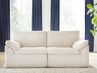 Fannin Ivory LAF/RAF Corner Chair (2/CN)