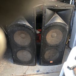 Intense! CerwinVega 15” Loud Speakers