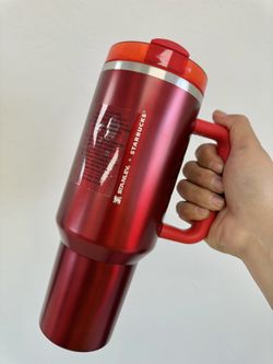 New Starbucks Red Stanley Cup 40oz