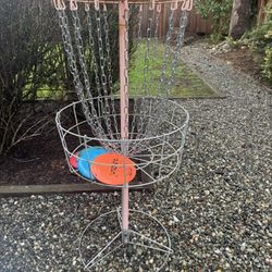 Disc Golf basket 