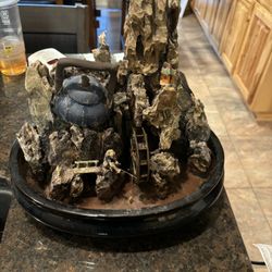 Table top water fountain