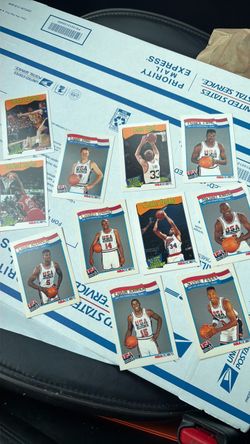 1992 NBA Hoops Dream Team Basketball Cards Lot