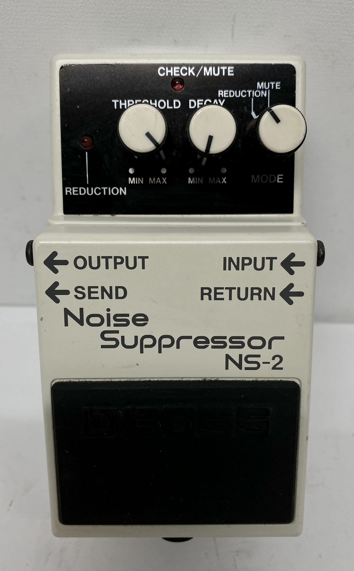 Boss Noise Suppressor NS-2 Electric Guitar Effect Pedal White