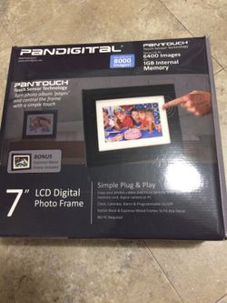New 7" Pandigital Touch Screen Digital Picture Frame