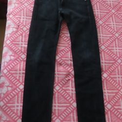 Levi's Men’s Made & Crafted Tack Slim Black Denim Jeans Selvedge Mens 31/34