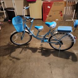 Vintage bike 3 person