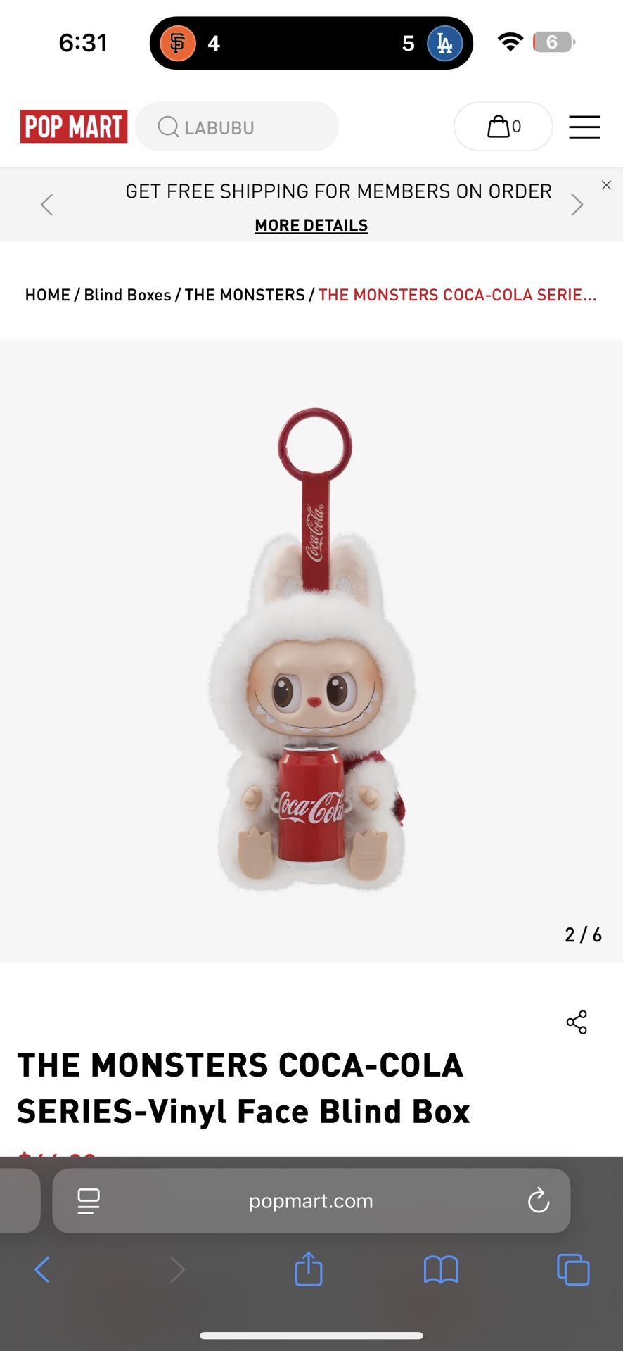 Coke Labubu (With Soda Can)