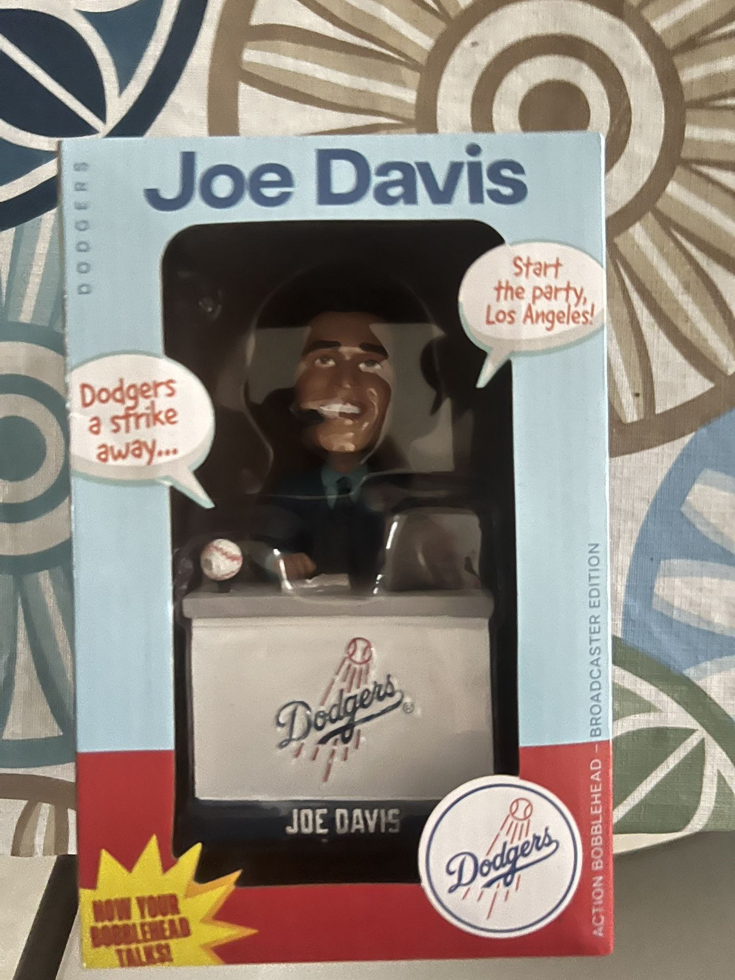 Joe Davis Bobblehead 