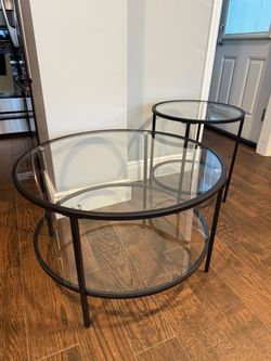 Circle/Round 2 Piece Living Room Table Set
