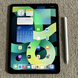 iPad Air 4th Gen With Apple Pencil 
