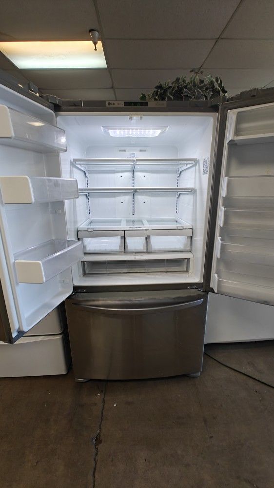 LG 3 Door Fridge Bottom Freezer