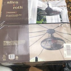 Allen And Roth 20 Inch Portable Fan