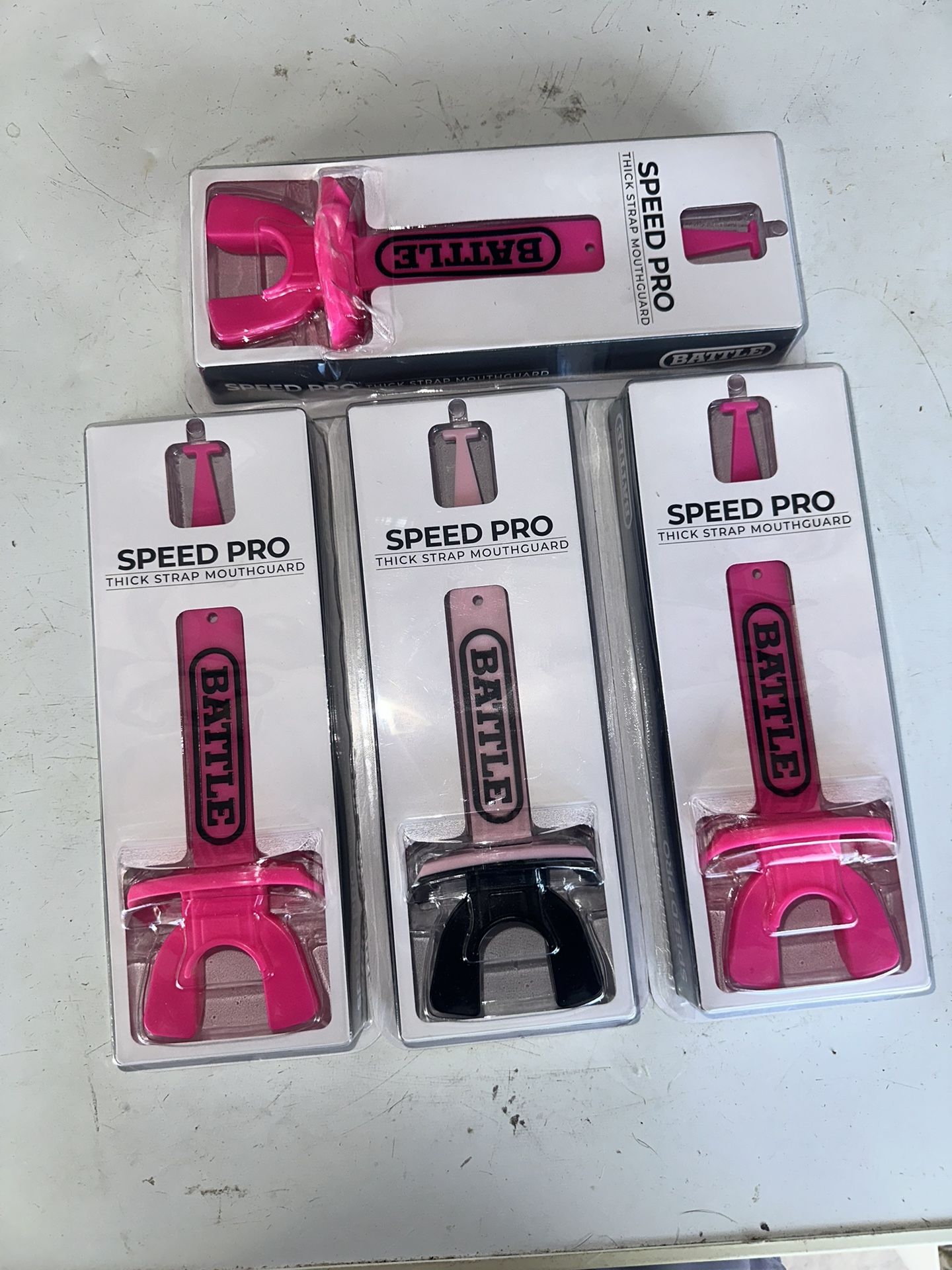 , Pink Mouthpieces Football