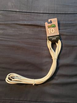 10 ft. Type C to C charging cable