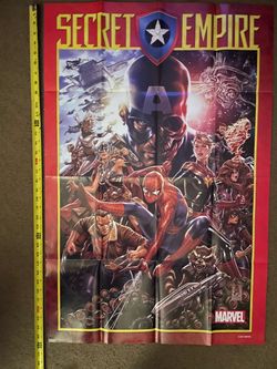 Marvel Comics Poster 36x24” Lot (x5)