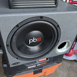 12” Sub With 1500amp 