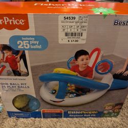Fisher Price Airplane Ball Pit 