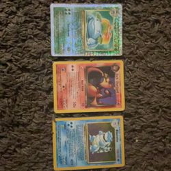 Pokémon Cards Venusaur,blastoise,dark Charizard
