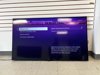 TCL Roku 65’’Large Flat Screen TV